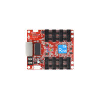 کارت گیرنده HD-R708 محصول شرکت huidu دارای 8 خروجی هاب 75 مخصوص ماژول های فولکالر