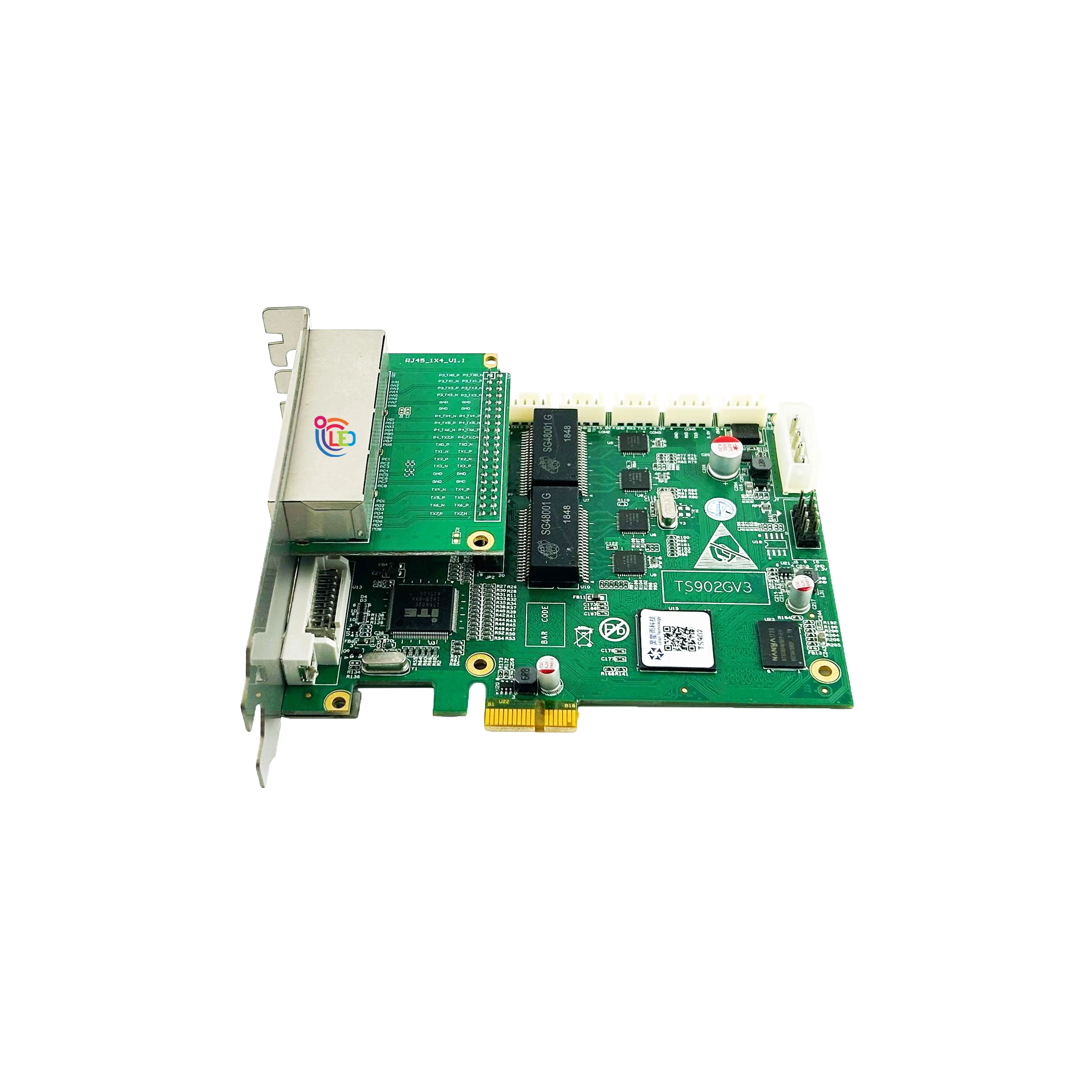 سندر کارت لینسن Linsn TS902 با 4 خروجی و پشتیبانی از 4K و 2.6 میلیون پیکسل