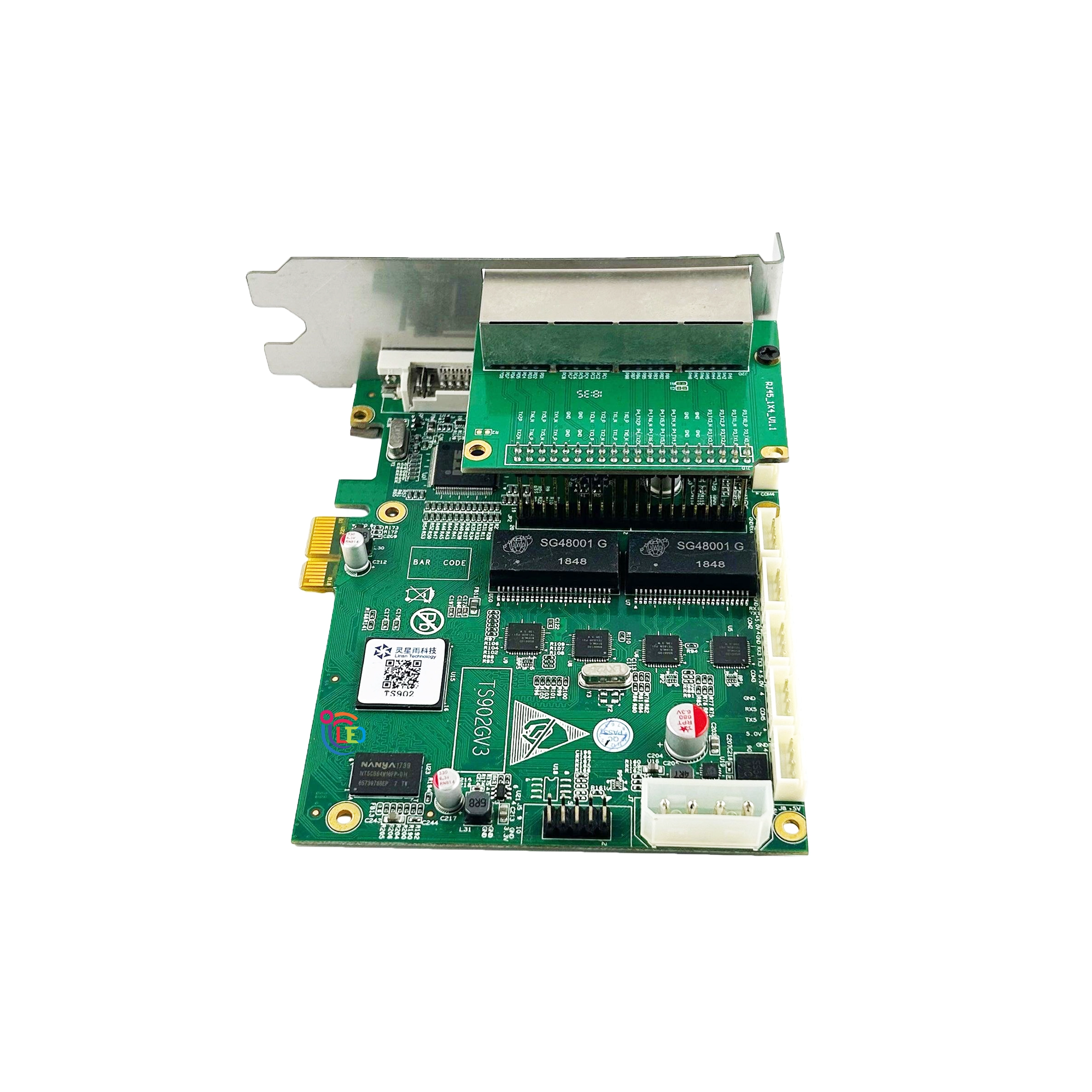 سندر کارت لینسن Linsn TS902 با 4 خروجی و پشتیبانی از 4K و 2.6 میلیون پیکسل