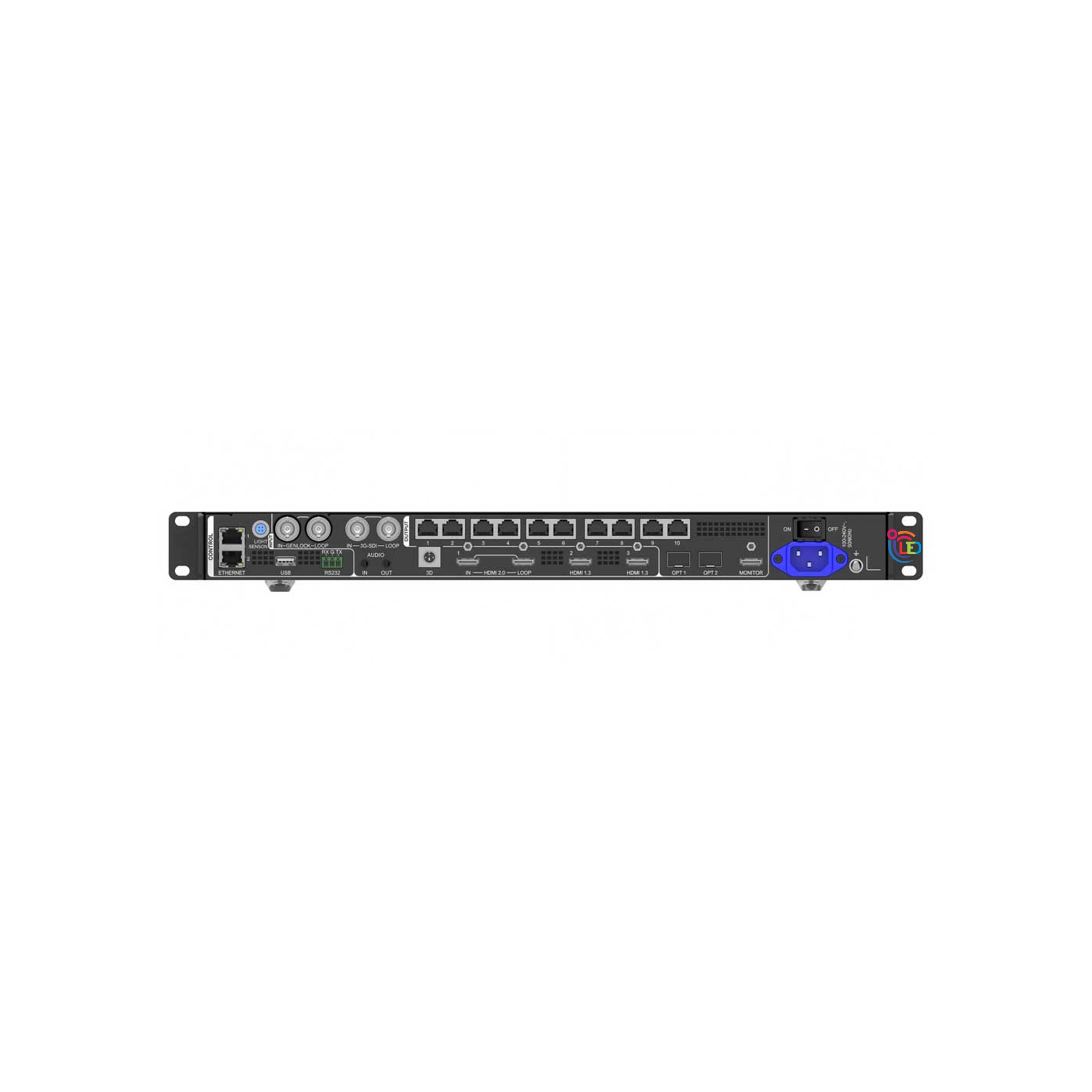نمای پشت دستگاه NovaStar VX1000 Pro