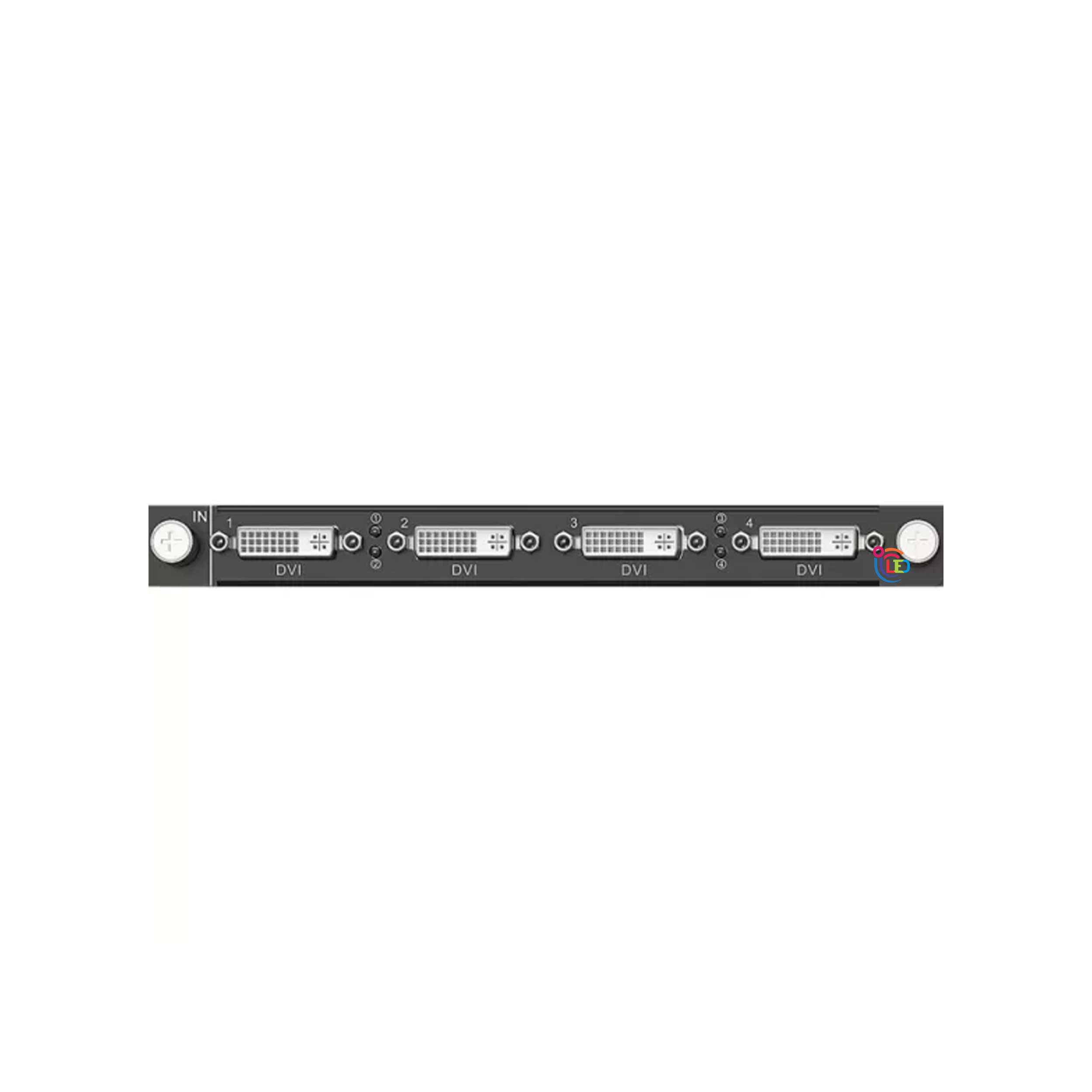کارت ورودی 4DVI نوااستار نما از روبروی کارت