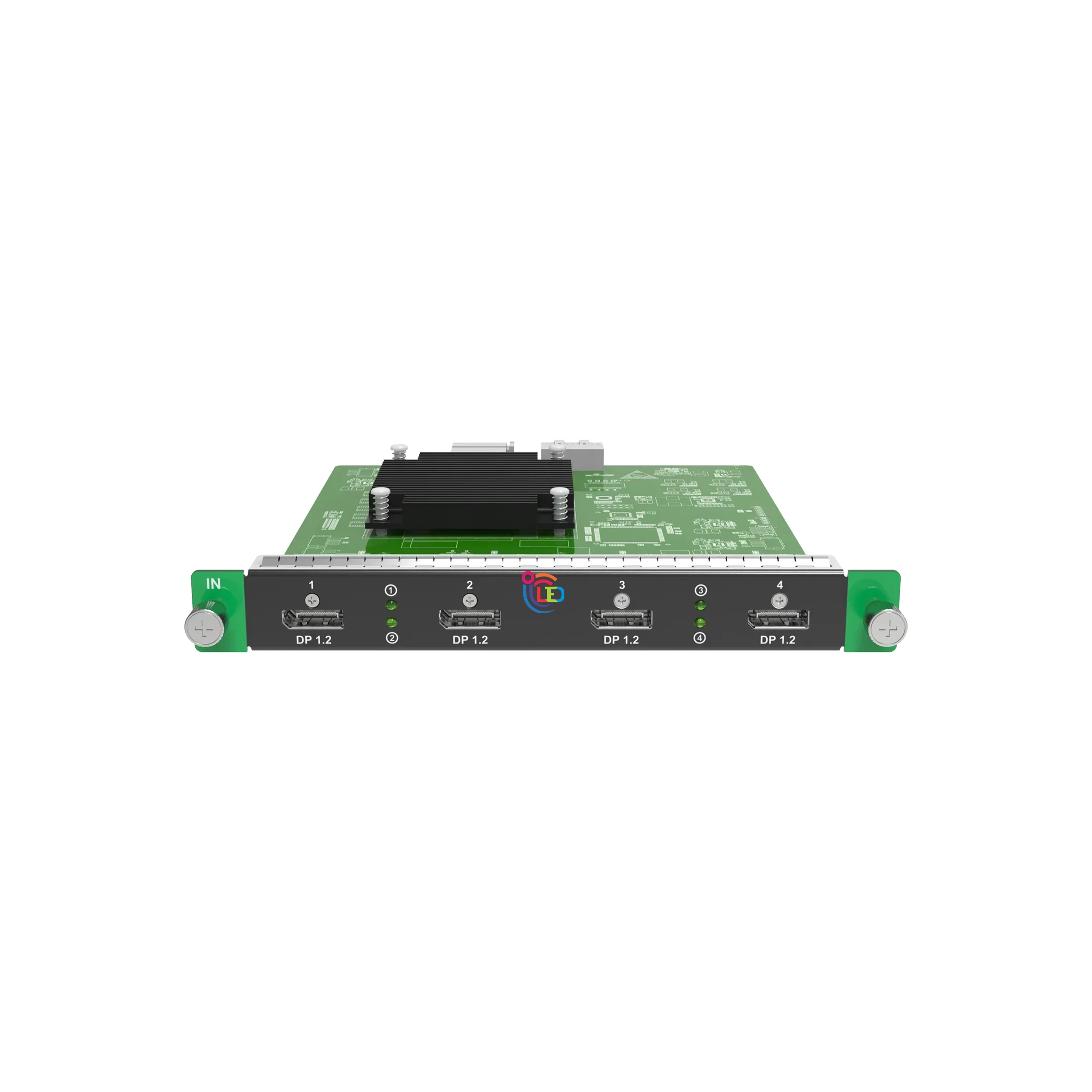 کارت ورودی 2 HDMI 2.0 و 2 DP 1.2 نوااستار نمای کلی کارت