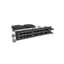 کارت خروجی 16 پورت RJ45 و 2 فیبر نوااستار نما از کنار کارت